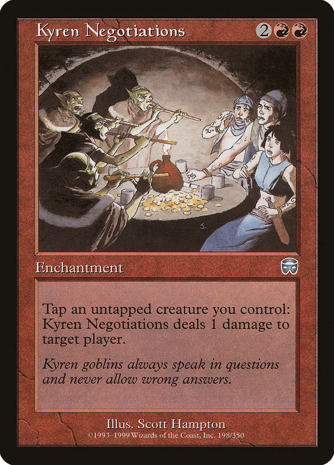 Kyren Negotiations [Mercadian Masques] | Webway Games