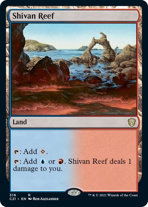 Shivan Reef [Commander 2021] | Webway Games