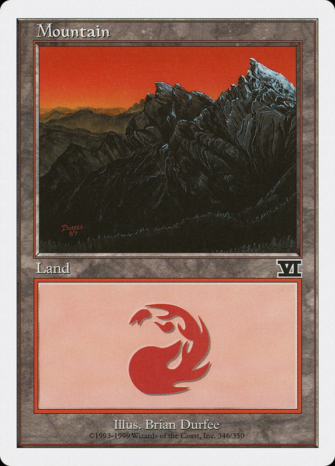 Mountain (#346) [Classic Sixth Edition] | Webway Games