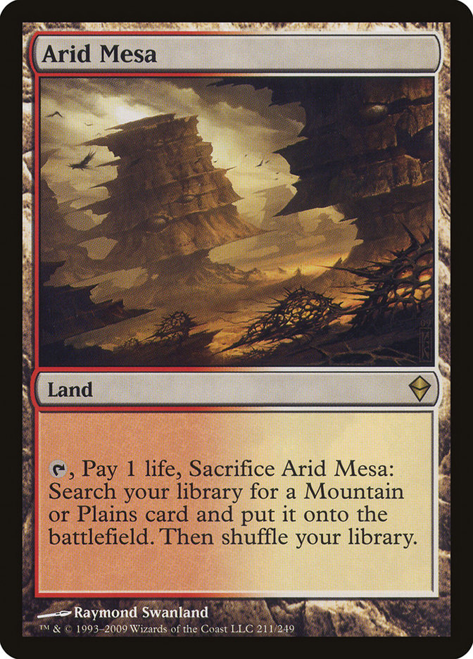 Arid Mesa [Zendikar] | Webway Games