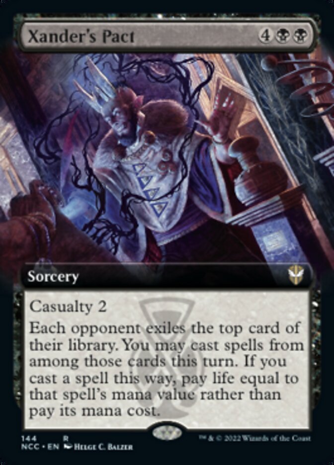 Xander's Pact (Extended Art) [Streets of New Capenna Commander] | Webway Games