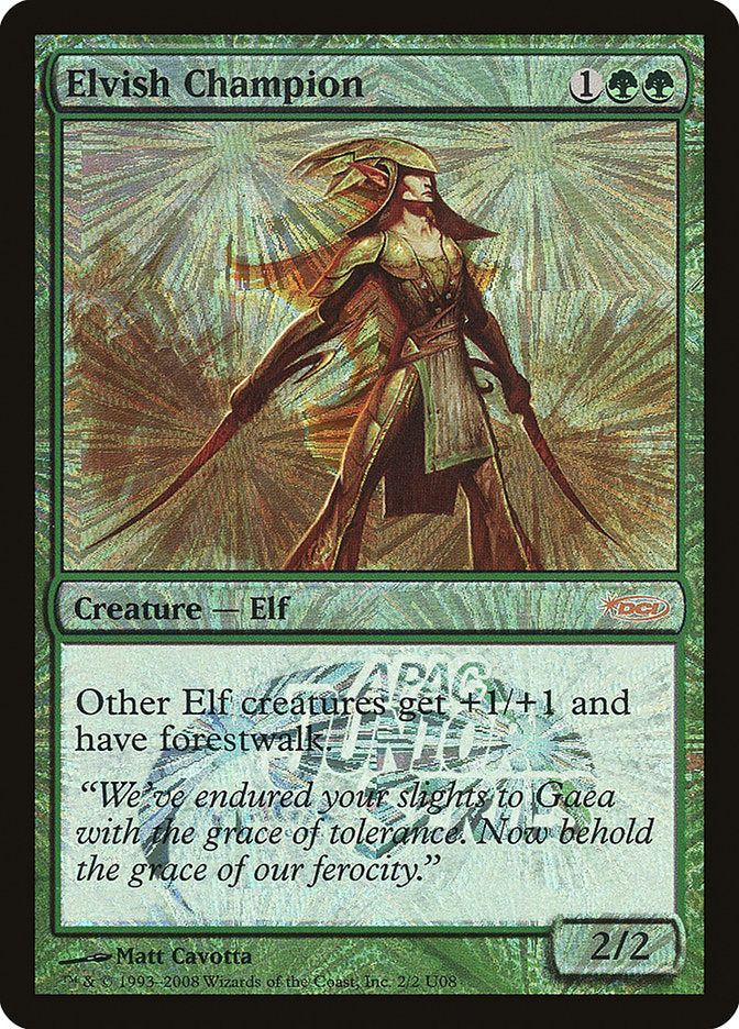 Elvish Champion (APAC Series) [Junior APAC Series] | Webway Games