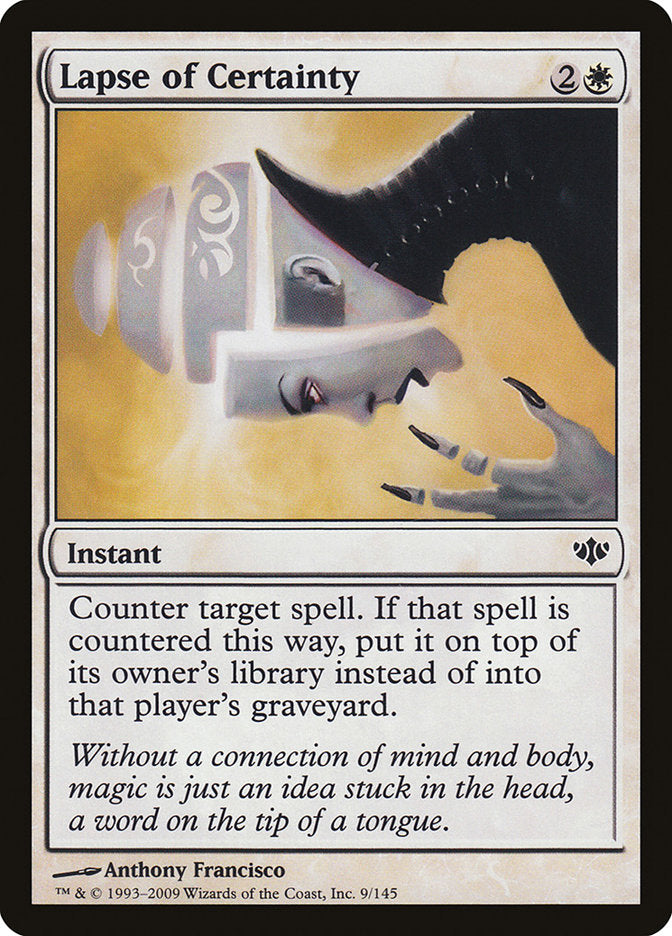 Lapse of Certainty [Conflux] | Webway Games