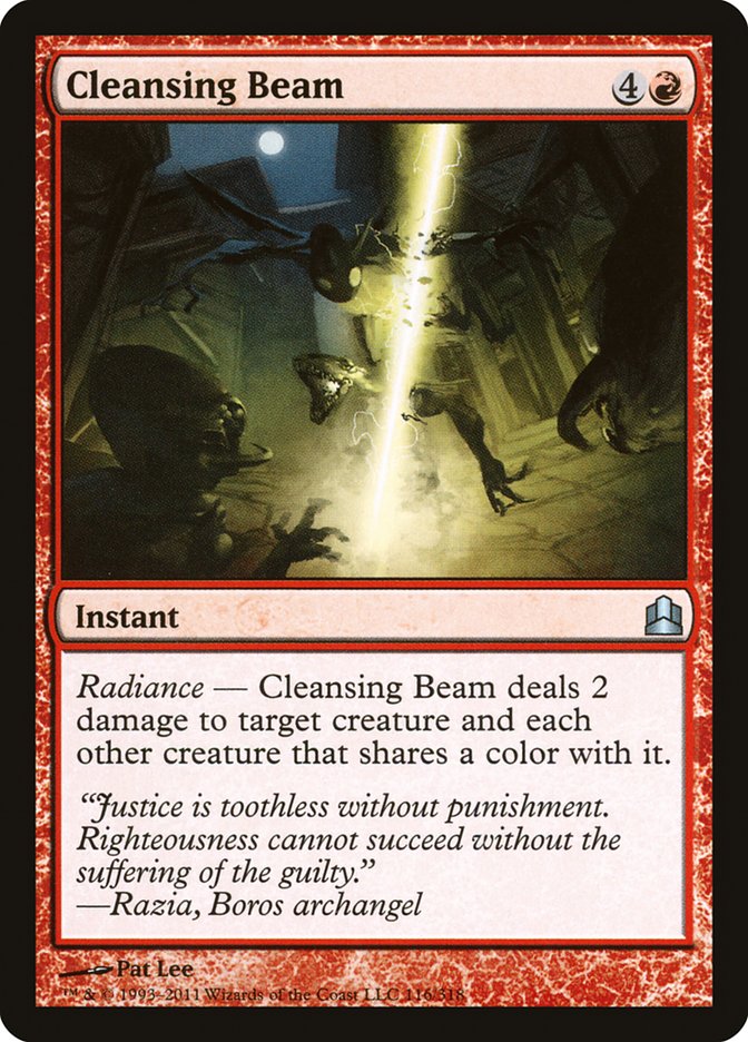 Cleansing Beam [Commander 2011] | Webway Games
