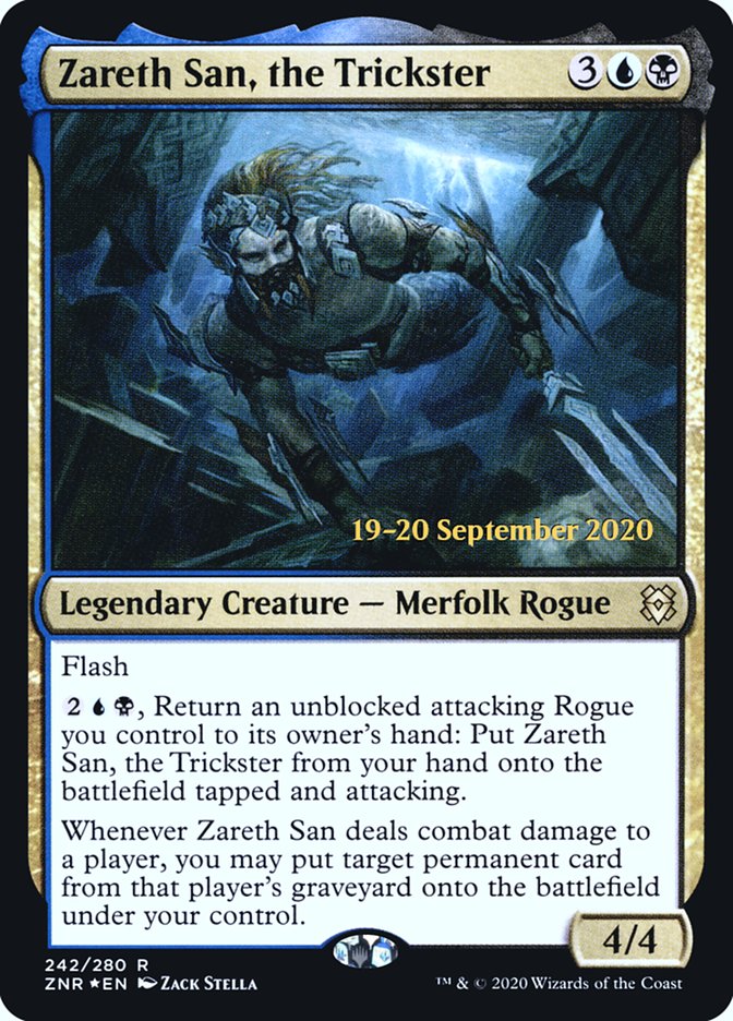 Zareth San, the Trickster  [Zendikar Rising Prerelease Promos] | Webway Games