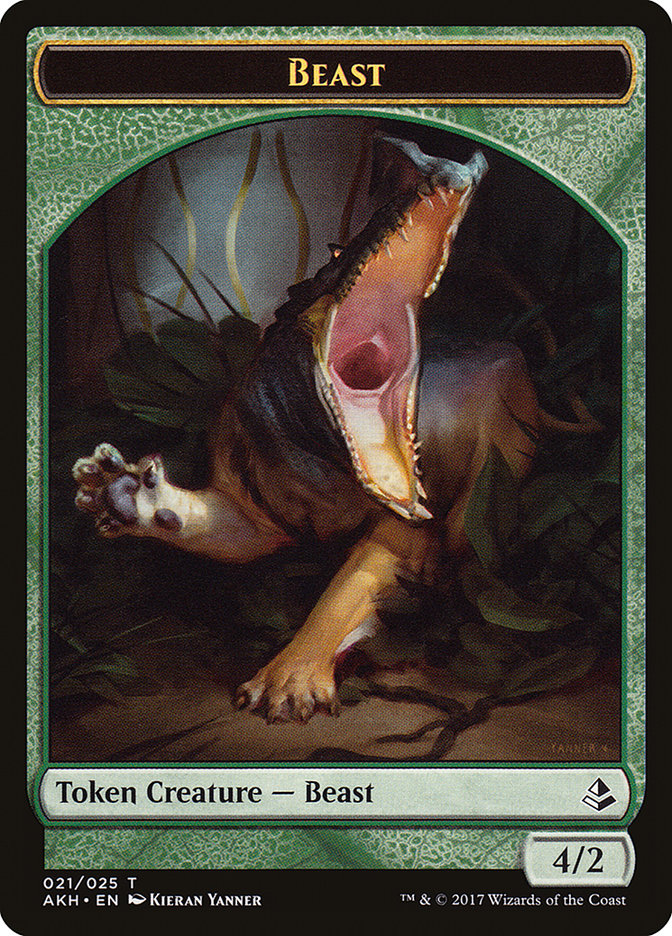 Beast [Amonkhet Tokens] | Webway Games