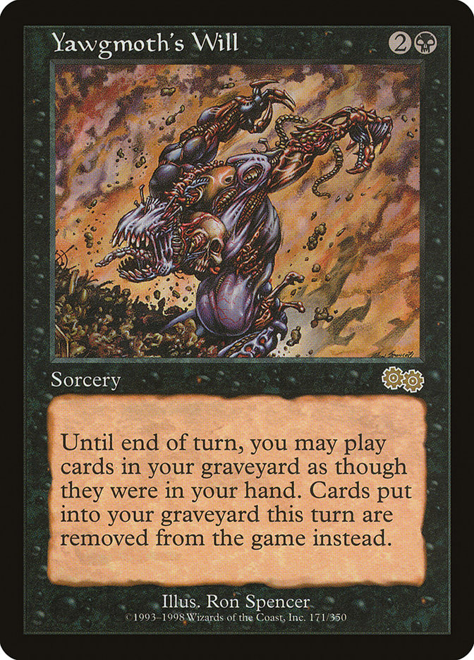 Yawgmoth's Will [Urza's Saga] | Webway Games