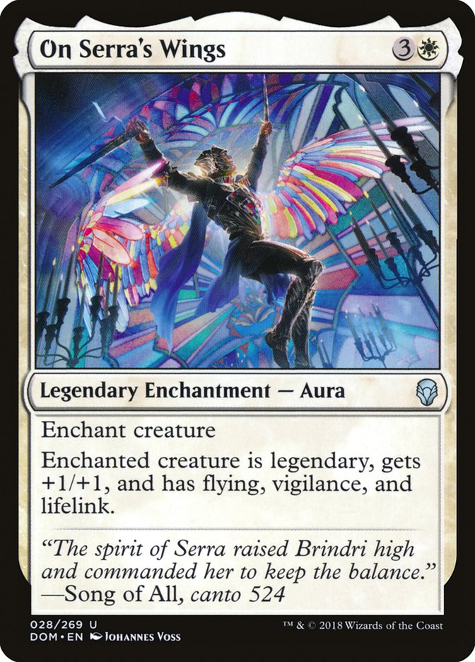 On Serra's Wings [Dominaria] | Webway Games