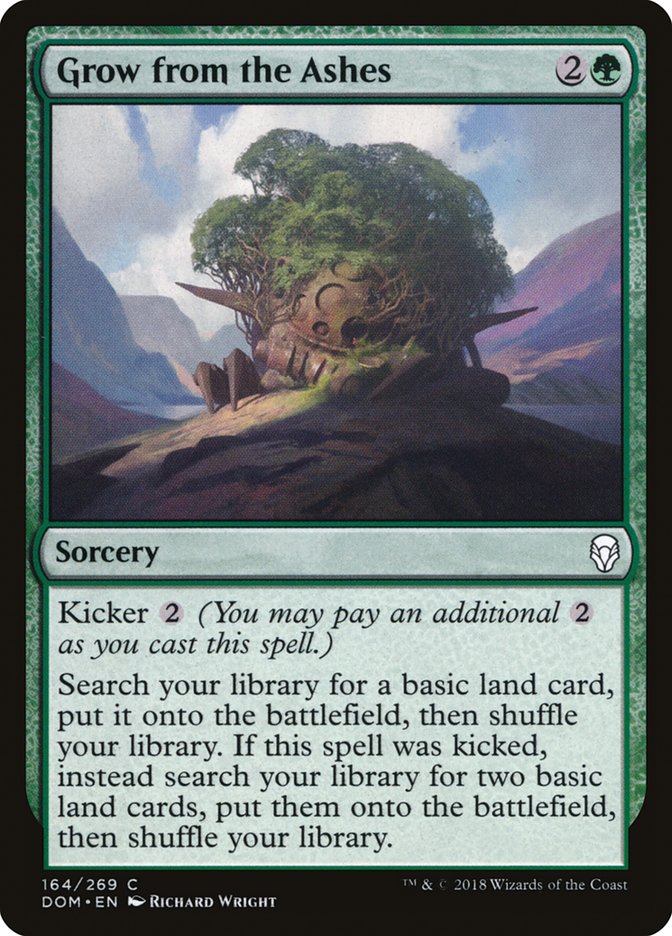 Grow from the Ashes [Dominaria] | Webway Games