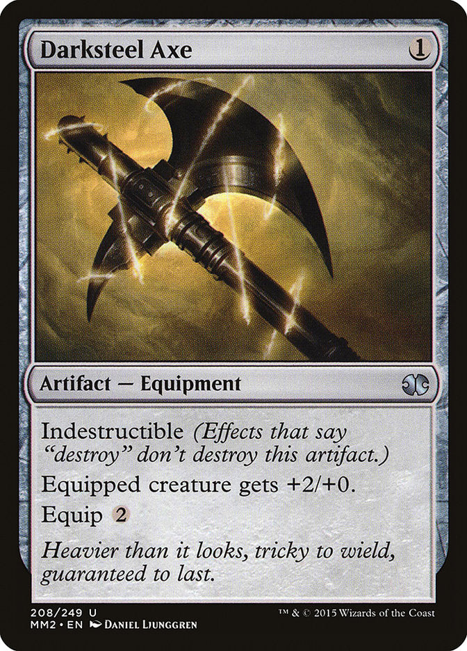 Darksteel Axe [Modern Masters 2015] | Webway Games