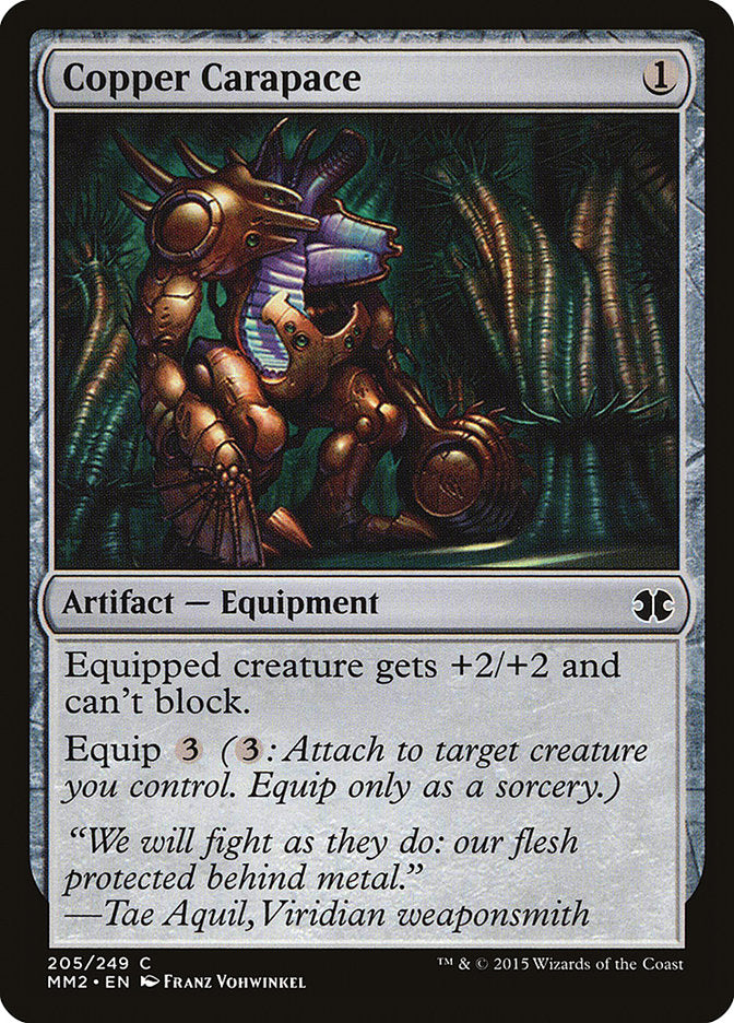 Copper Carapace [Modern Masters 2015] | Webway Games