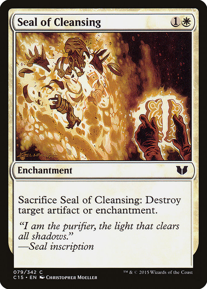 Seal of Cleansing [Commander 2015] | Webway Games