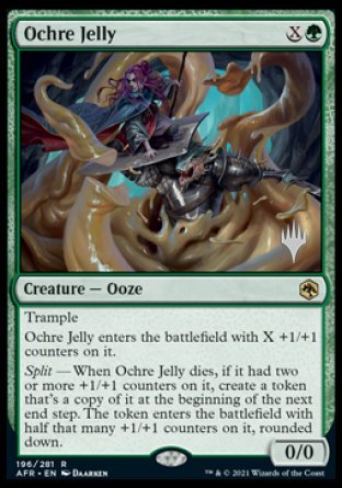 Ochre Jelly (Promo Pack) [Dungeons & Dragons: Adventures in the Forgotten Realms Promos] | Webway Games