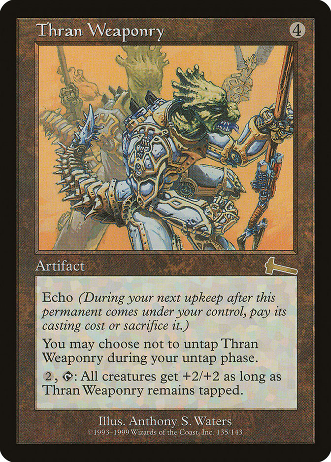 Thran Weaponry [Urza's Legacy] | Webway Games