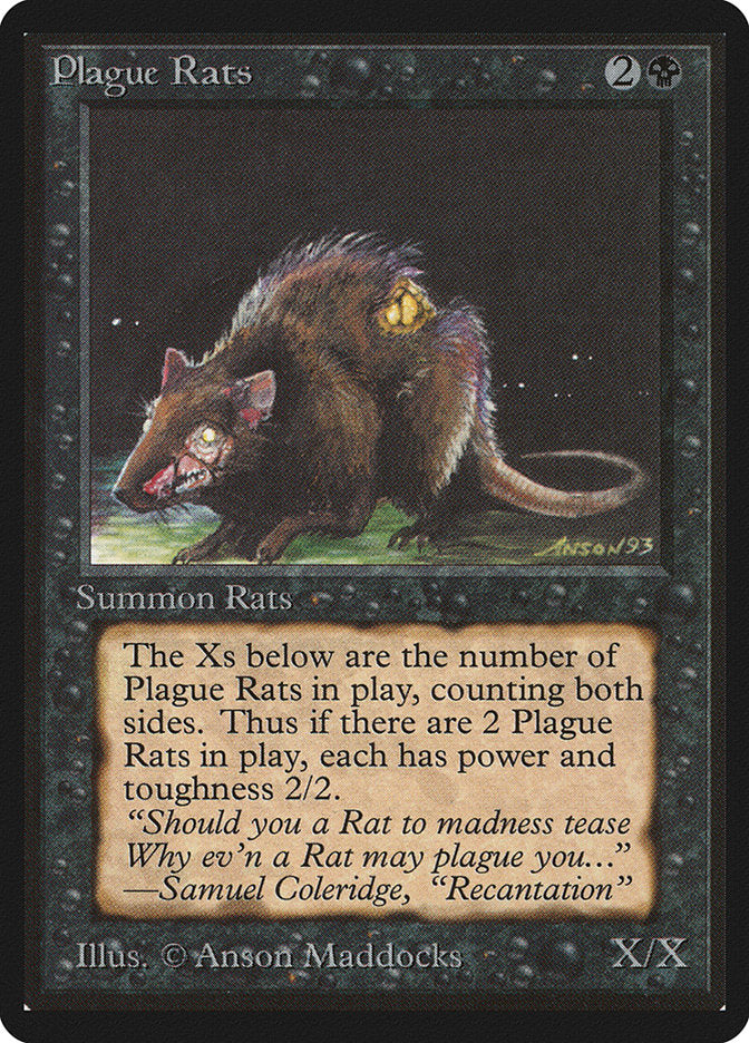 Plague Rats [Limited Edition Beta] | Webway Games