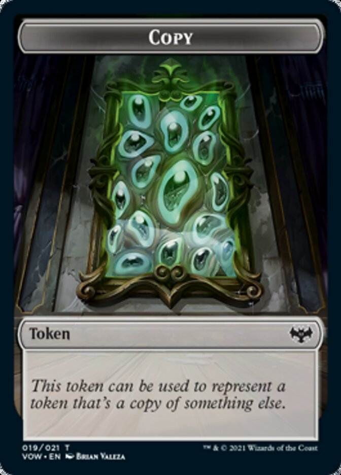 Spirit (002) // Copy Double-sided Token [Innistrad: Crimson Vow Tokens] | Webway Games