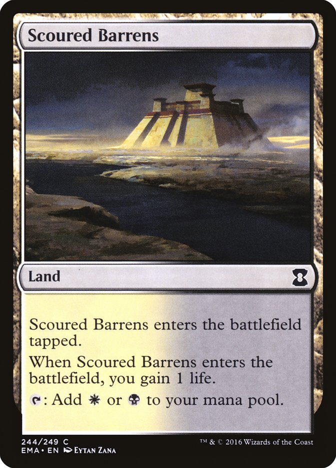Scoured Barrens [Eternal Masters] | Webway Games
