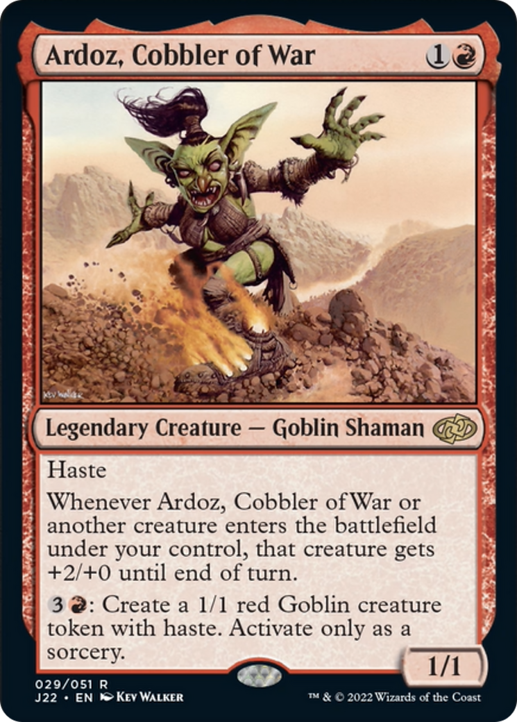 Ardoz, Cobbler of War [Jumpstart 2022] | Webway Games