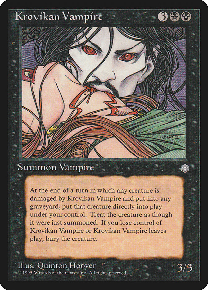 Krovikan Vampire [Ice Age] | Webway Games