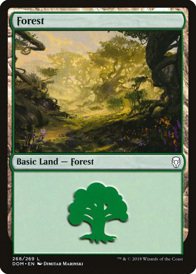 Forest (#268) [Dominaria] | Webway Games
