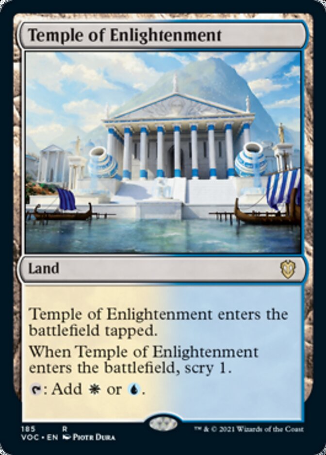Temple of Enlightenment [Innistrad: Crimson Vow Commander] | Webway Games