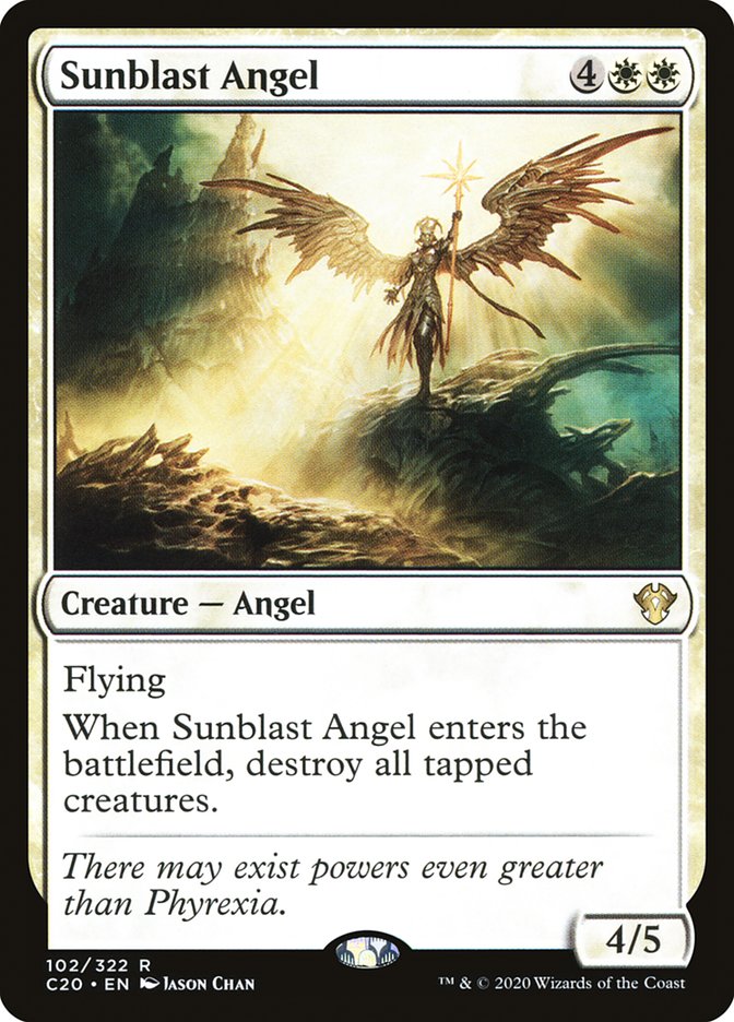Sunblast Angel [Commander 2020] | Webway Games