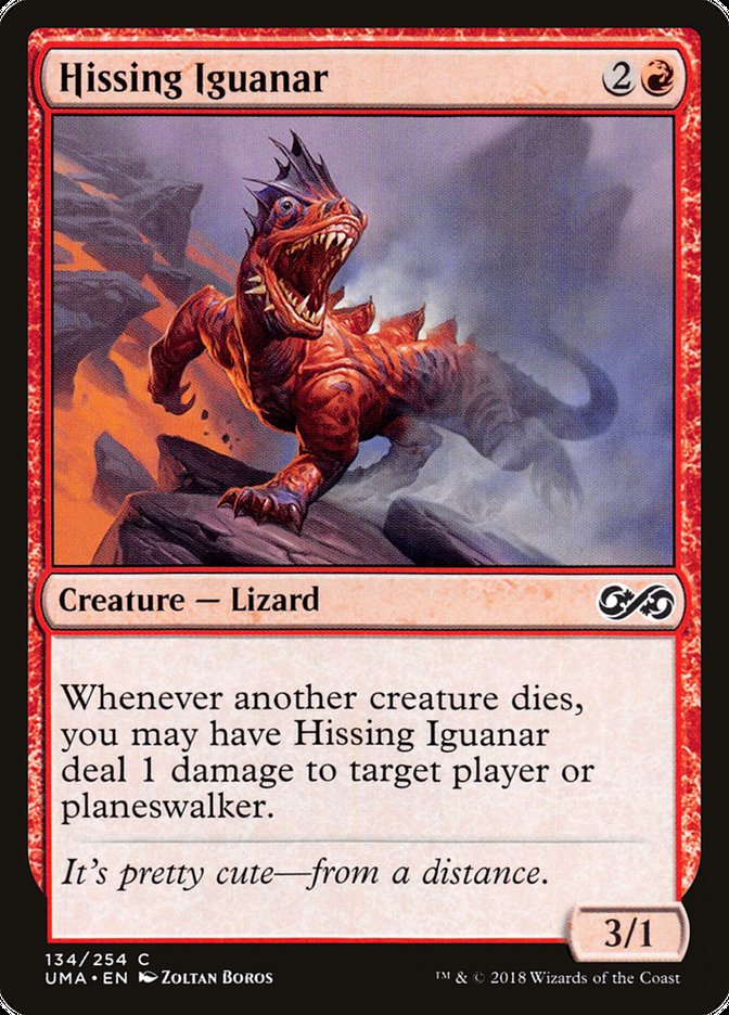 Hissing Iguanar [Ultimate Masters] | Webway Games