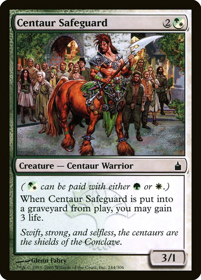 Centaur Safeguard [Ravnica: City of Guilds] | Webway Games