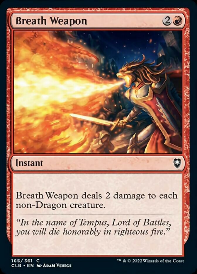Breath Weapon [Commander Legends: Battle for Baldur's Gate] | Webway Games