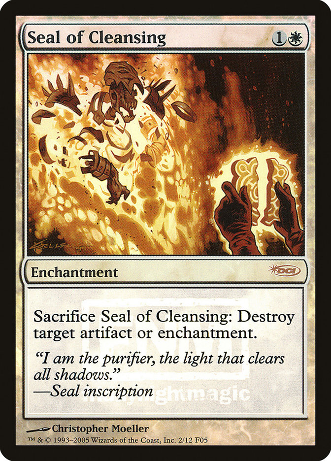 Seal of Cleansing [Friday Night Magic 2005] | Webway Games
