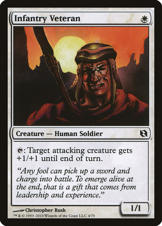 Infantry Veteran [Duel Decks: Elspeth vs. Tezzeret] | Webway Games