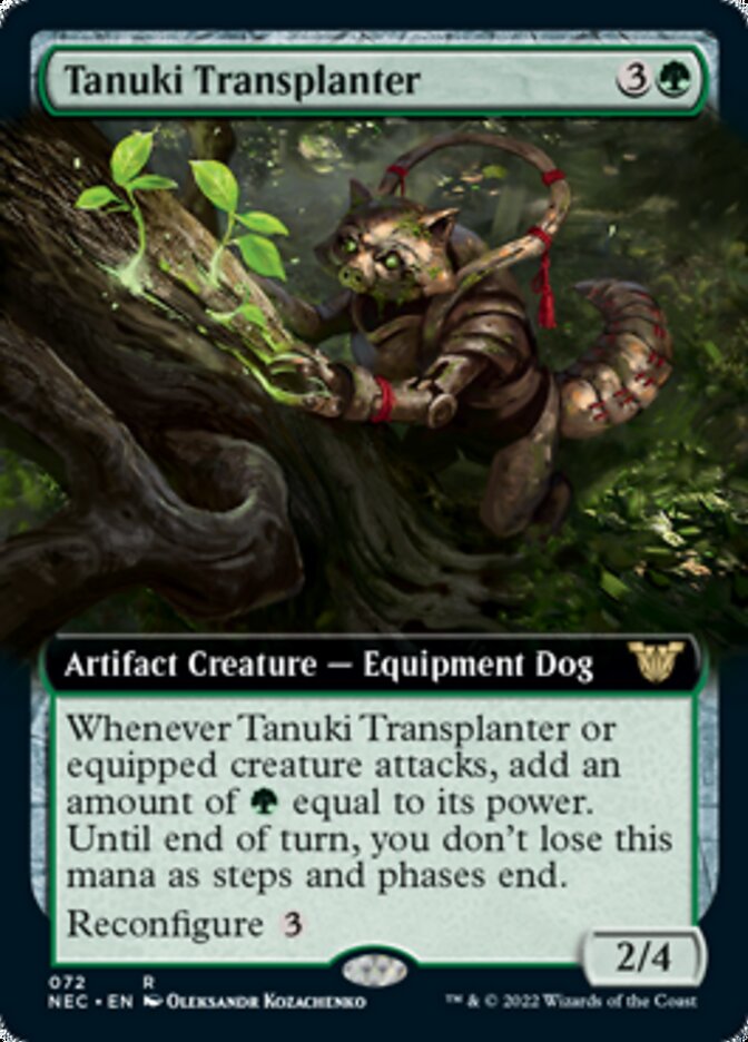 Tanuki Transplanter (Extended) [Kamigawa: Neon Dynasty Commander] | Webway Games