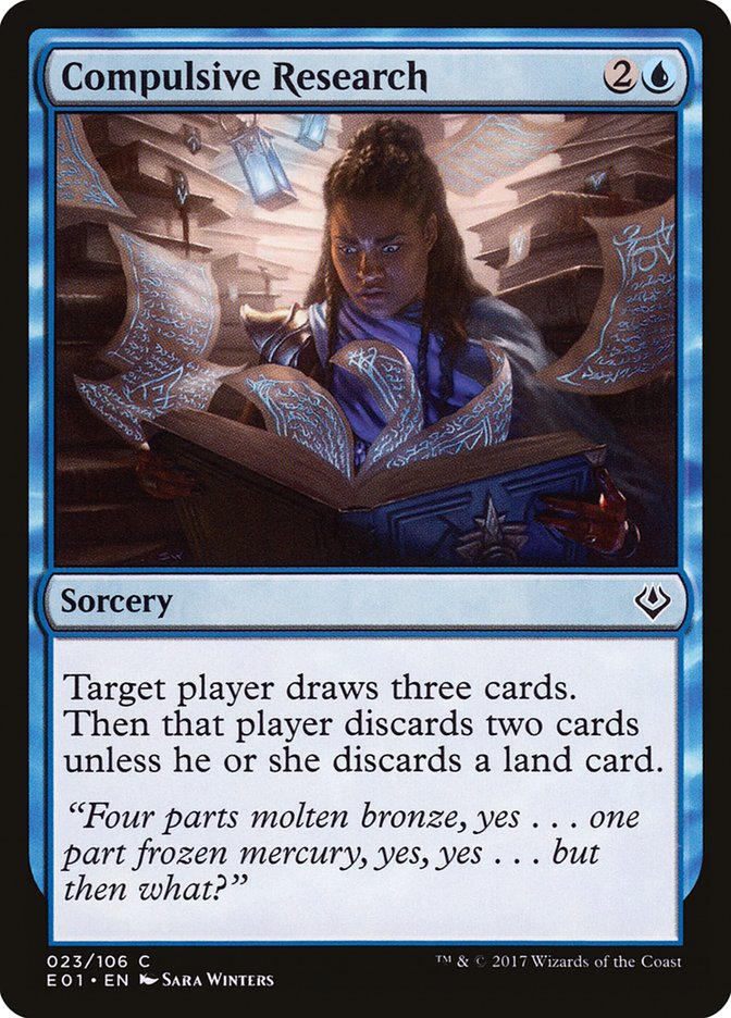 Compulsive Research [Archenemy: Nicol Bolas] | Webway Games