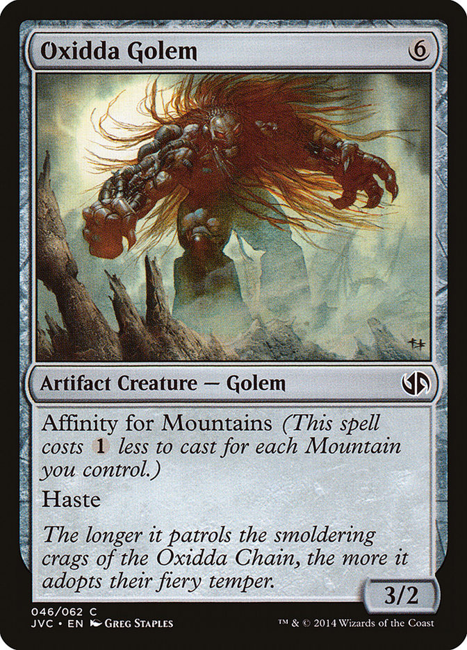 Oxidda Golem [Duel Decks Anthology] | Webway Games