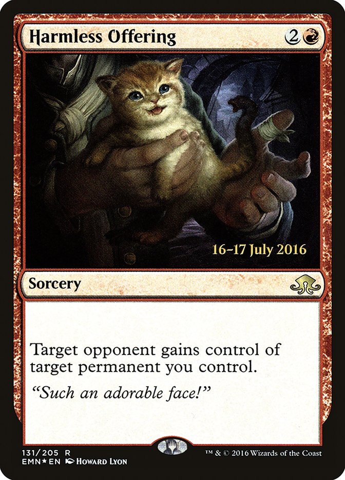 Harmless Offering  (Prerelease) [Eldritch Moon Prerelease Promos] | Webway Games
