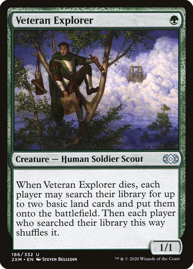 Veteran Explorer [Double Masters] | Webway Games