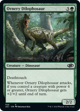 Ornery Dilophosaur [Jumpstart 2022] | Webway Games