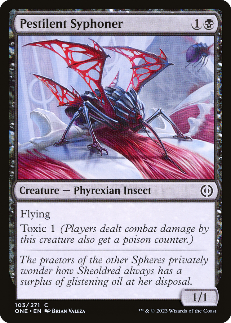 Pestilent Syphoner [Phyrexia: All Will Be One] | Webway Games