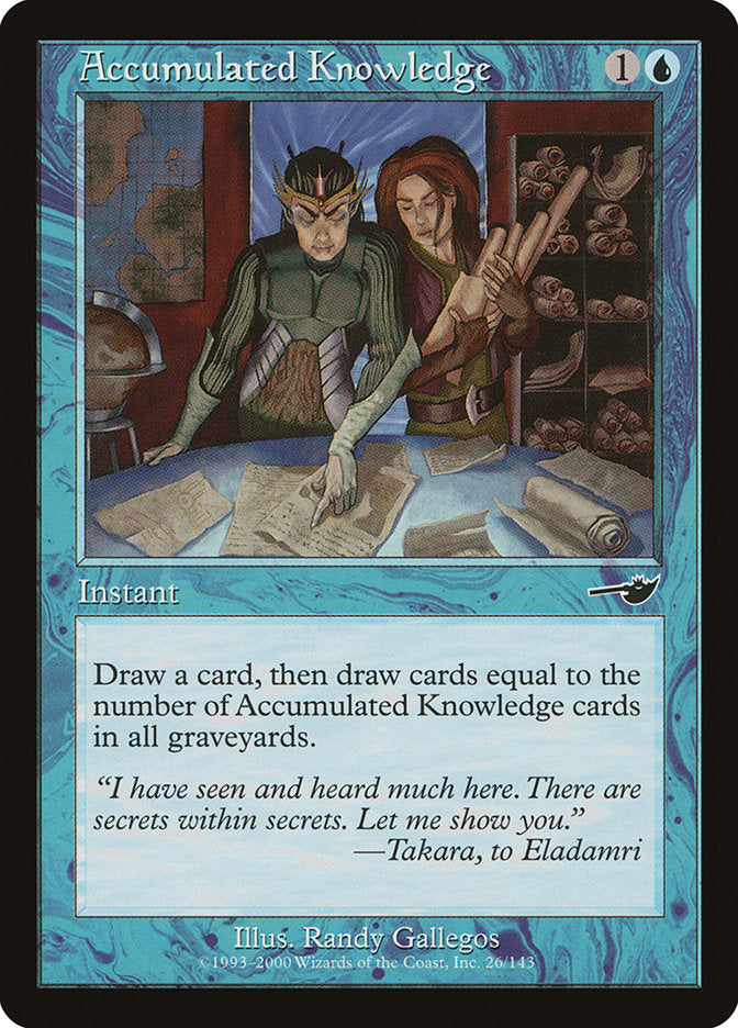 Accumulated Knowledge [Nemesis] | Webway Games