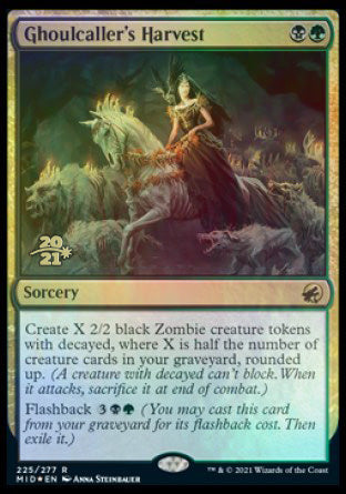 Ghoulcaller's Harvest [Innistrad: Midnight Hunt Prerelease Promos] | Webway Games