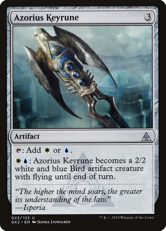 Azorius Keyrune [Ravnica Allegiance Guild Kit] | Webway Games