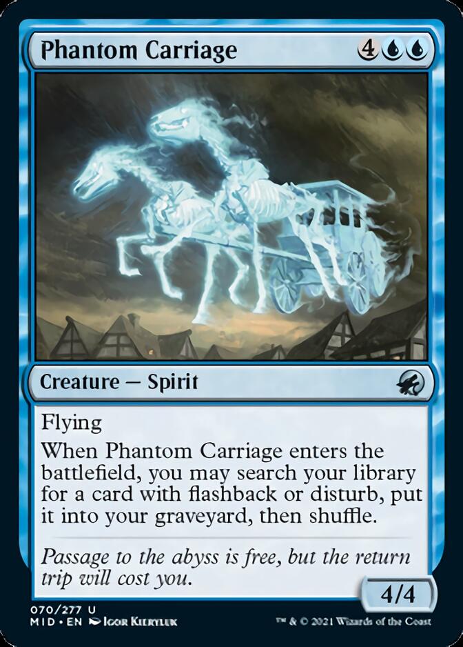 Phantom Carriage [Innistrad: Midnight Hunt] | Webway Games