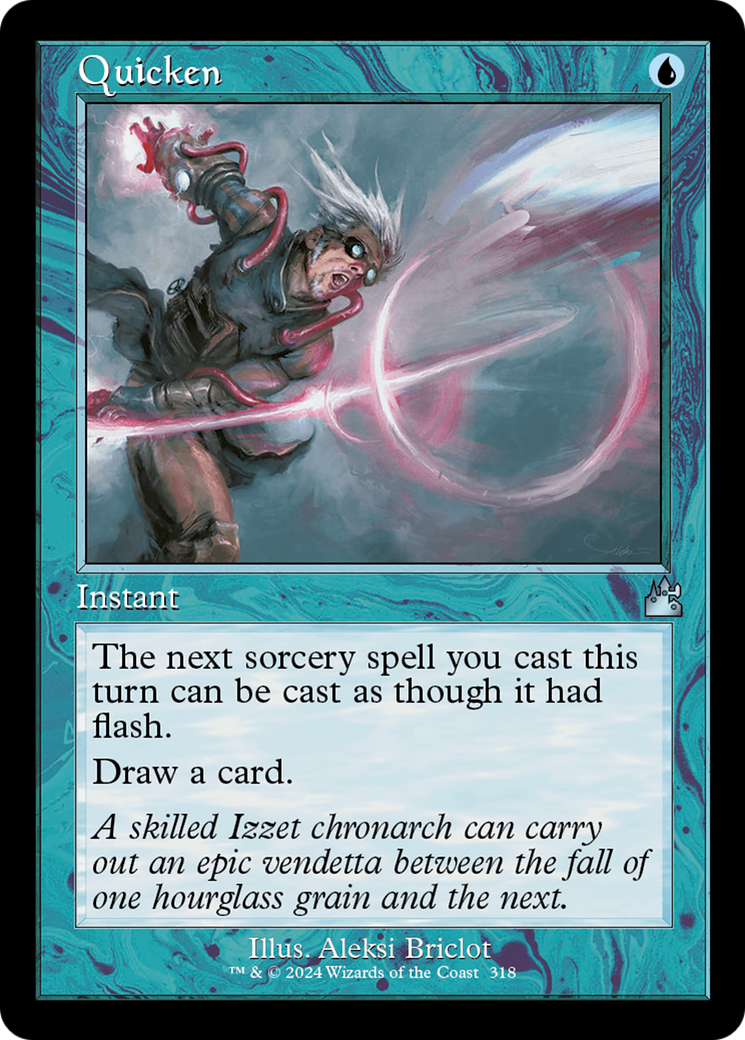 Quicken (Retro Frame) [Ravnica Remastered] | Webway Games