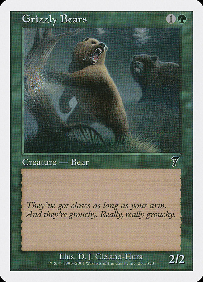 Grizzly Bears [Seventh Edition] | Webway Games