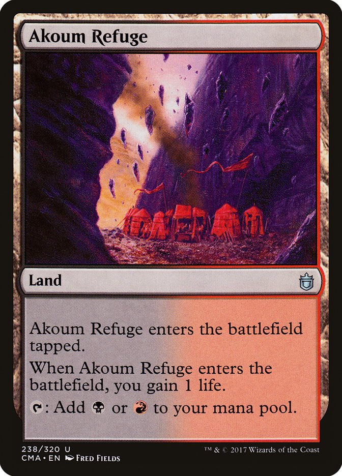 Akoum Refuge [Commander Anthology] | Webway Games