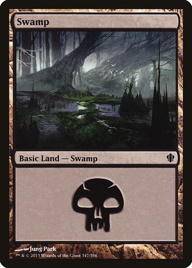 Swamp (#347) [Commander 2013] | Webway Games
