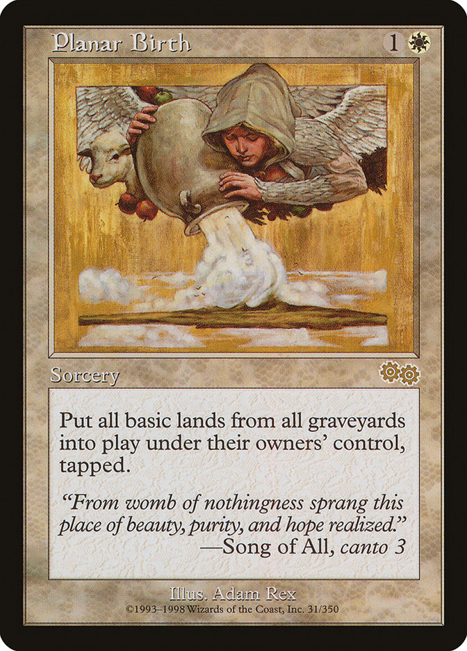 Planar Birth [Urza's Saga] | Webway Games