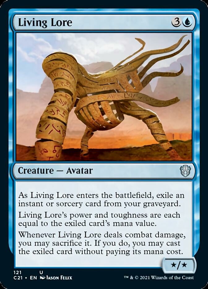 Living Lore [Commander 2021] | Webway Games