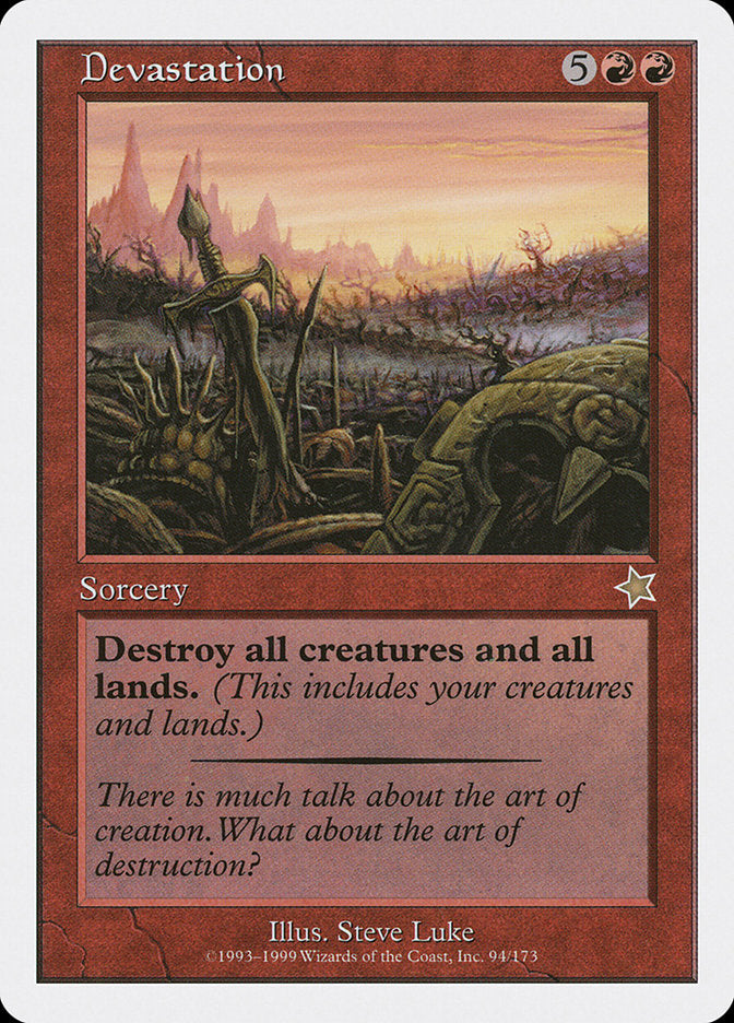Devastation [Starter 1999] | Webway Games