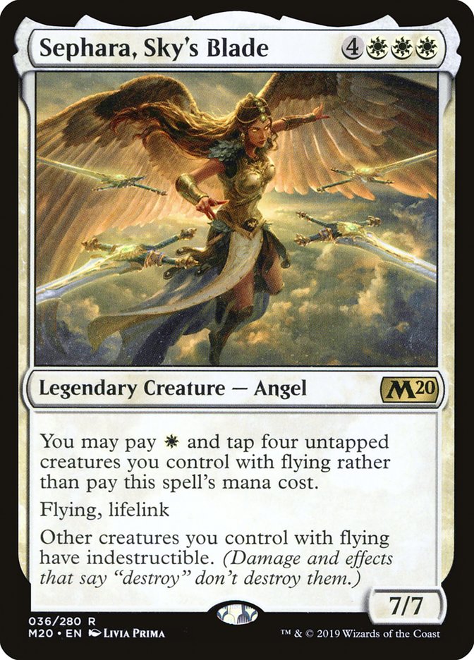 Sephara, Sky's Blade [Core Set 2020] | Webway Games